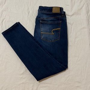 American Eagle 360 NE(X)T LEVEL STRETCH, dark wash, hi-rise jegging